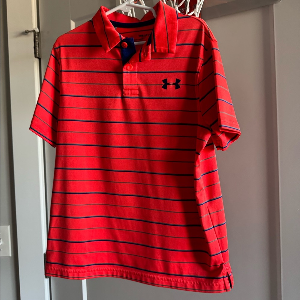 Under Armour Boys Athletic Polo